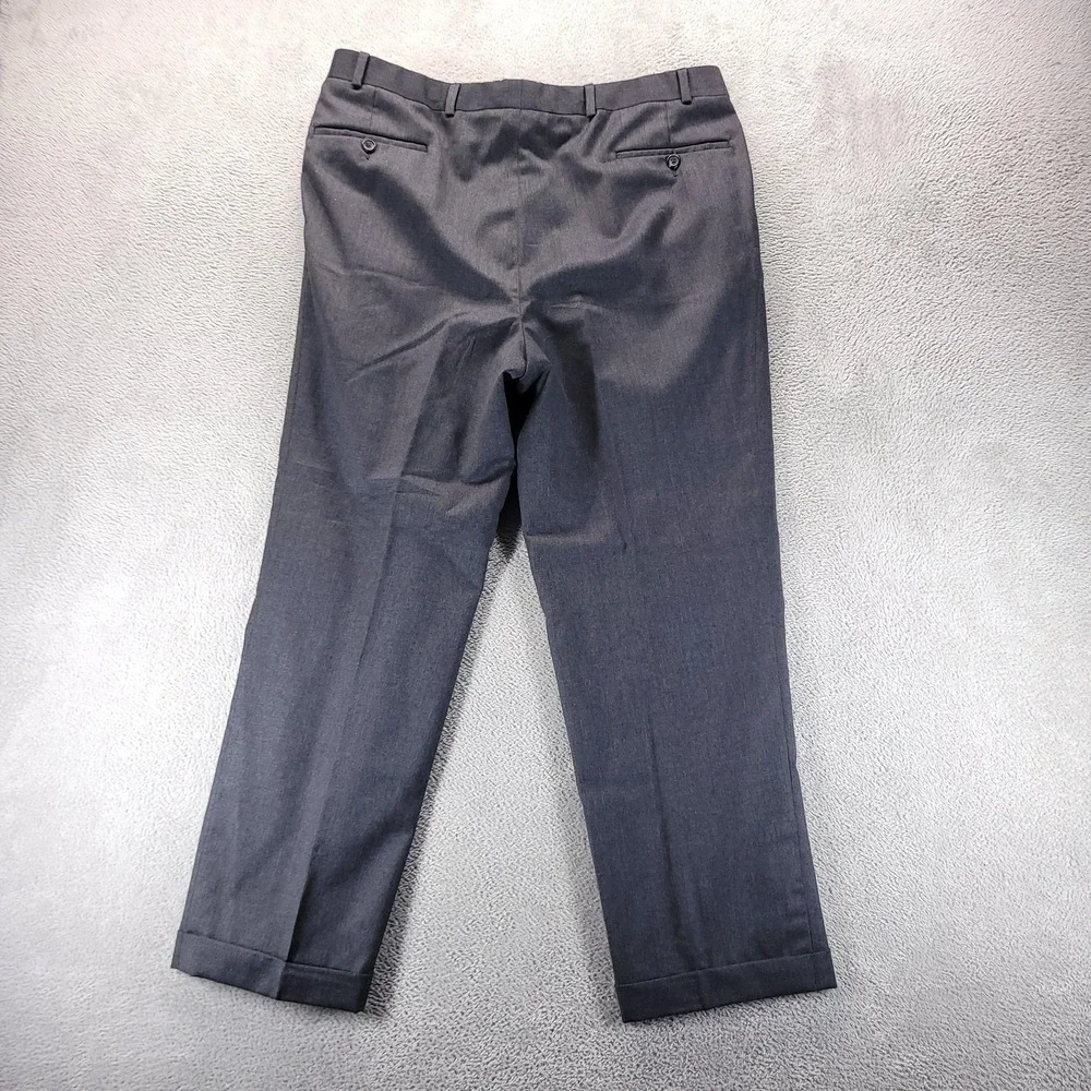 Lauren Ralph Lauren Suit Mens 44 36x32 Gray Wool 2 Piece Total Comfort Wedding